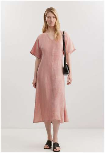 Платье из вискозы и льна BAON 11557935