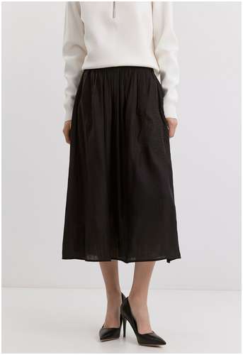 Юбка миди из вискозы BAON B4725004 / 11553343 - вид 2