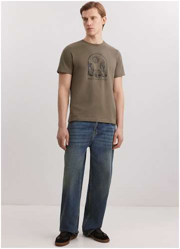 Футболка из 100% хлопка BAON B7325048 / 11555908 - вид 2