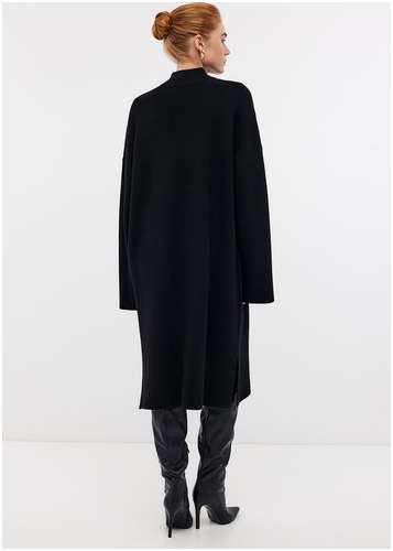 Платье из смесовой вискозы с ангорой BAON B4524510 / 11549174 - вид 2