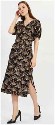 Льняное платье с принтом BAON 11516853