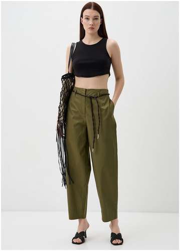 Брюки из смесового хлопка с модалом BAON B2925019 / 11557519 - вид 2