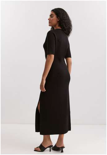 Платье из смесовой вискозной пряжи BAON B4525057 / 11556591 - вид 2