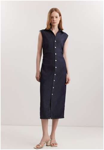 Платье из смесовой денима BAON 11557539