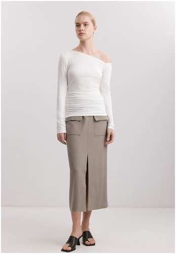 Лонгслив из вискозного джерси BAON B2125007 / 11553644 - вид 2