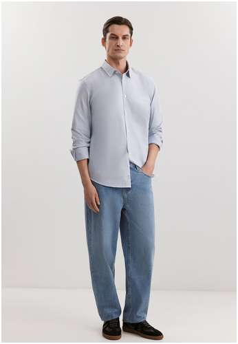 Рубашка из 100% хлопка BAON B6625004 / 11556951 - вид 2