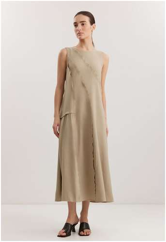 Платье из вискозы и льна BAON 11558716