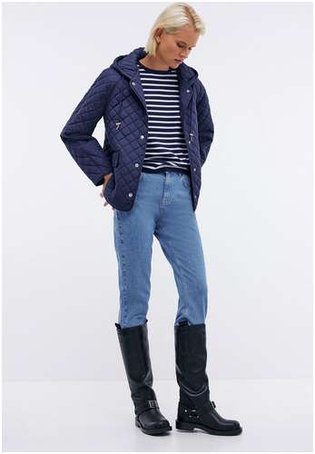 Джемпер в полоску без рукавов BAON B1324042 / 11540800 - вид 2