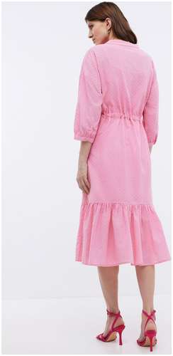Платье рубашка из хлопка BAON B4524056 / 11545084 - вид 2