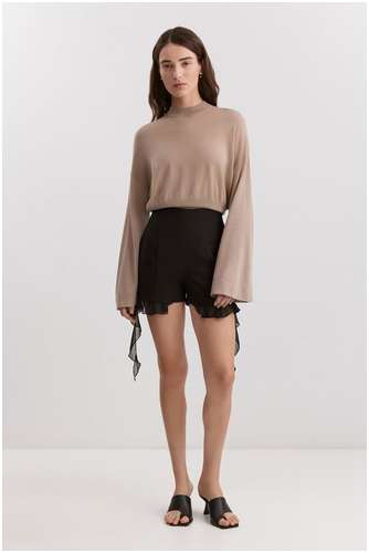 Шорты из вискозы и льна BAON 11556245