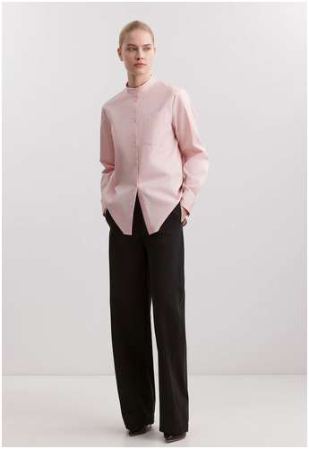 Рубашка из смесового хлопкового поплина BAON B1725006 / 11552999 - вид 2