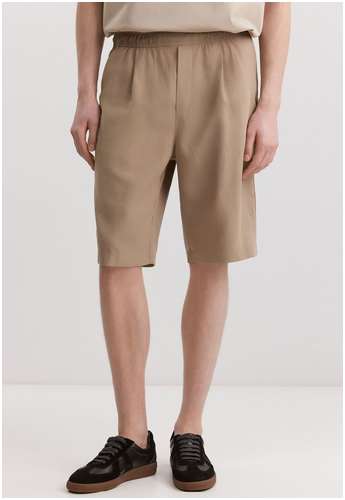 Шорты из вискозы и льна BAON B8225005 / 11556263 - вид 2