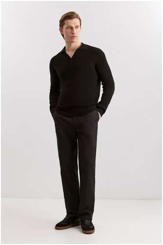 Джемпер-поло из 100% хлопковой пряжи BAON B6325020 / 11553862 - вид 2