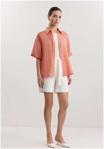 Блузка из 100% рами BAON B1925033 / 11558157 - вид 2