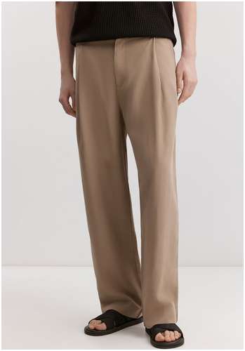 Брюки из вискозы и льна BAON B7925031 / 11556403 - вид 2