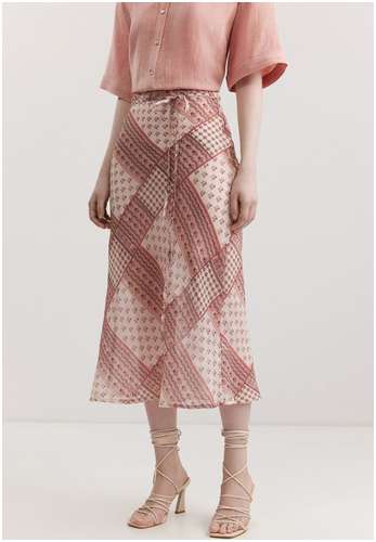 Юбка из смесовой вискозы BAON B4725021 / 11557996 - вид 2