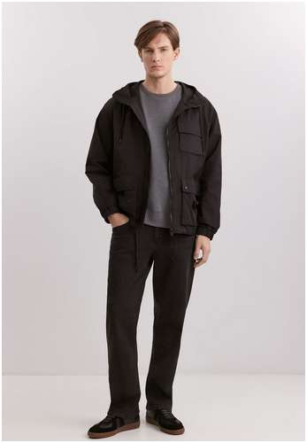 Ветровка из ткани с содержанием хлопка BAON B6025011 / 11554375 - вид 2