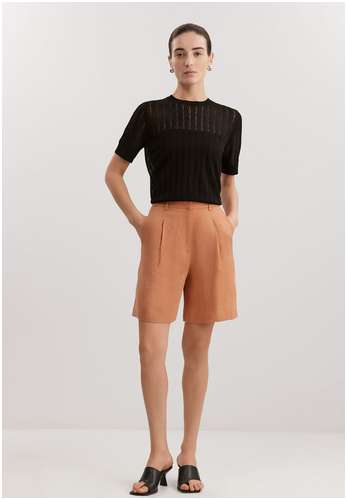 Шорты-бермуды из вискозы и льна BAON 11558196