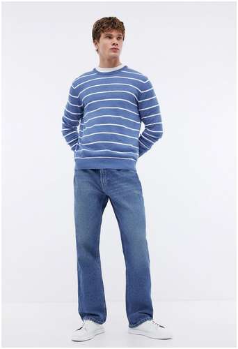 Базовый джемпер в полоску BAON B6324201 / 11541275 - вид 2