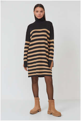Платье-свитер в полоску BAON B4523506 / 11536505 - вид 2
