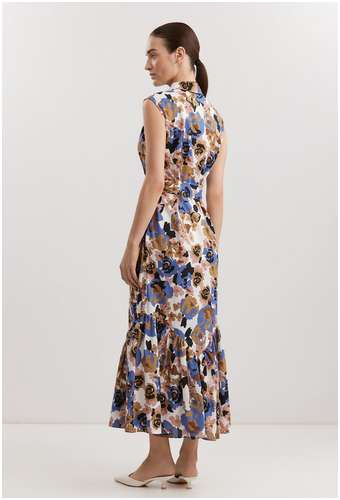 Платье из 100% хлопкового поплина BAON B4525050 / 11558224 - вид 2