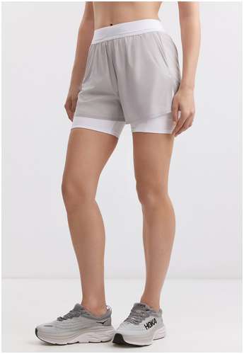 Спортивные двойные шорты BAON B3225403 / 11559193 - вид 2