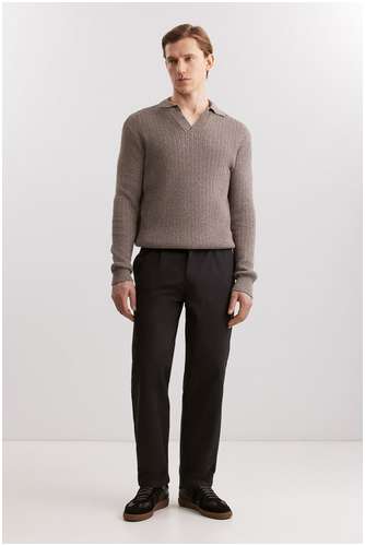 Джемпер-поло из 100% хлопковой пряжи BAON B6325020 / 11553858 - вид 2