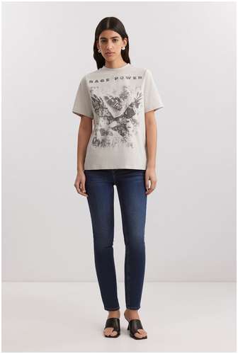 Футболка из хлопкового джерси BAON B2325013 / 11553954 - вид 2