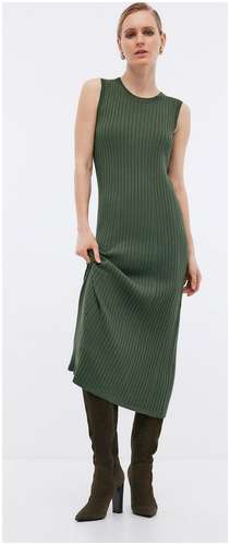 Миди-платье из вязаного трикотажа «лапша» BAON 11541059