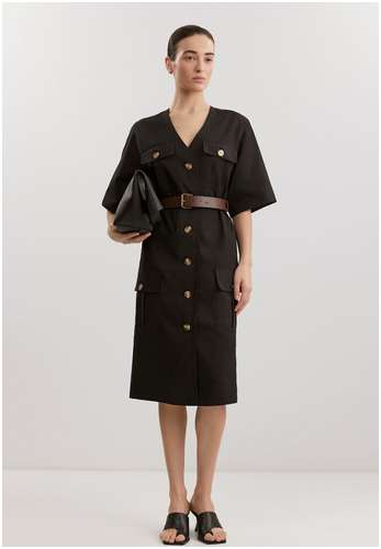 Платье из смесовой ткани с модалом BAON 11557557