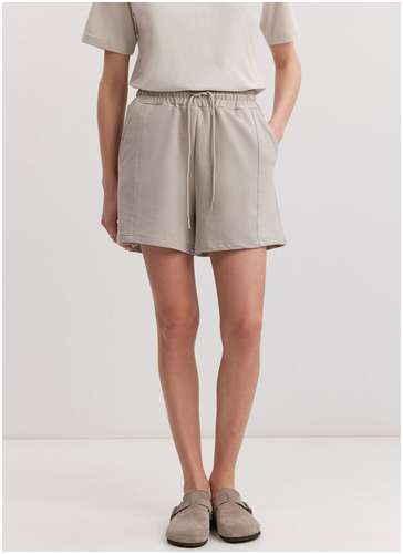 Шорты из смесового футера BAON B3225004 / 11554456 - вид 2