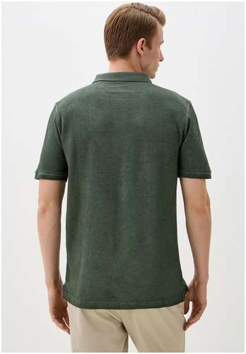 Поло из 100% хлопкового пике BAON B7025018 / 11557375 - вид 2