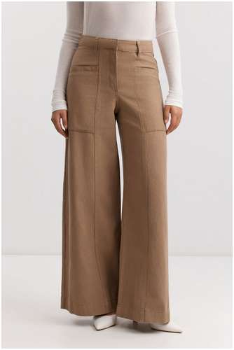 Брюки из твила с добавлением вискозы BAON B2925031 / 11556499 - вид 2