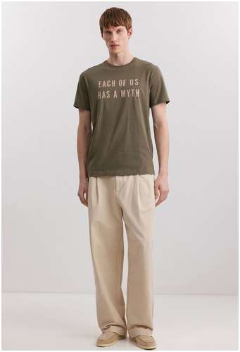 Футболка из 100% хлопка BAON B7325044 / 11554311 - вид 2