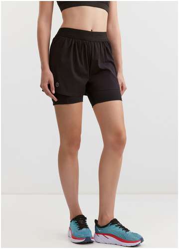 Спортивные двойные шорты BAON B3225403 / 11559188 - вид 2