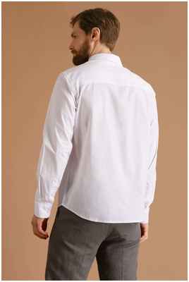 Белая рубашка BAON B6622008 / 11524351 - вид 2