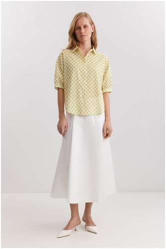 Блузка из 100% хлопковой вуали BAON B1925019 / 11555075 - вид 2