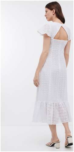 Платье миди из хлопкового шитья BAON B4524032 / 11543148 - вид 2