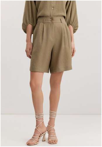 Шорты из смесового материала BAON B3225001 / 11558091 - вид 2