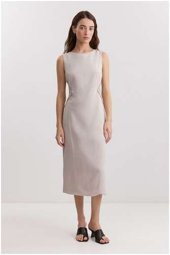 Платье из вискозы и льна BAON 11556335