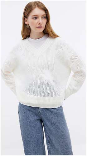 Пуловер с ажурным узором BAON 11540766