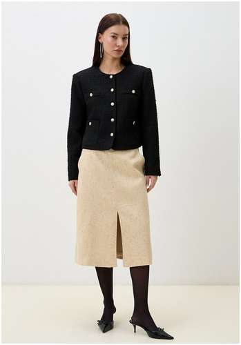 Твидовая юбка-миди BAON B4725001 / 11556756 - вид 2