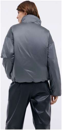 Дутая куртка из ткани с мелким рисунком BAON B0324006 / 11540132 - вид 2