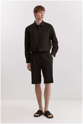 Шорты из вискозы и льна BAON 11556279