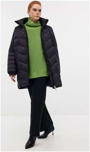 Куртка из экопуха со спущенным плечом BAON B0424507 / 11549297 - вид 2