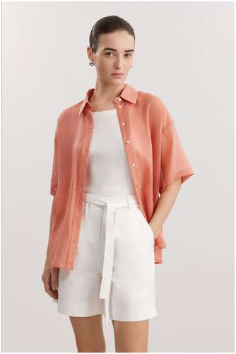 Блузка из 100% рами BAON 11558157