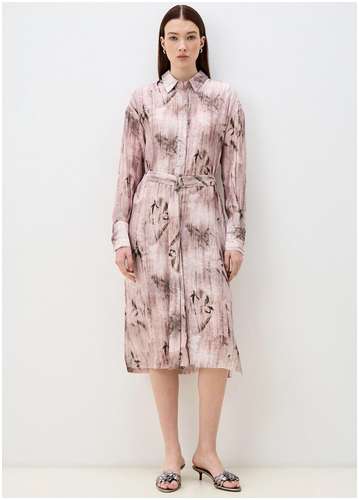 Платье рубашечного силуэта из вискозы BAON 11557234