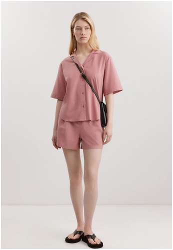 Блузка из вискозы и хлопка BAON B1925035 / 11557834 - вид 2