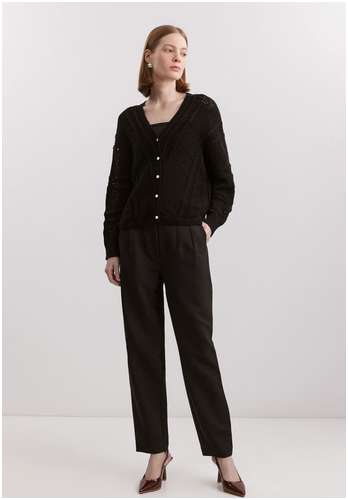 Ажурный кардиган с длинным рукавом BAON B1425001 / 11554732 - вид 2