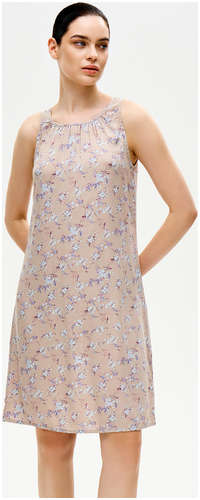 Платье-сарафан из вискозы без рукавов с принтом BAON B4523070 / 11533302 - вид 2
